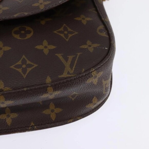 LOUIS VUITTON Monogram Saint Cloud GM Shoulder Bag M51242 LV Auth 147693 - Picture 3 of 16